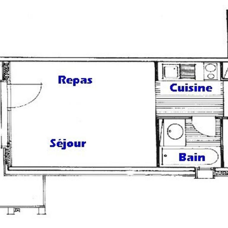 Les Saisies - Appart 2 Pièces Cabine 5 Pers, Animaux Ok - Apartment mit 1 Schlafzimmer - 2