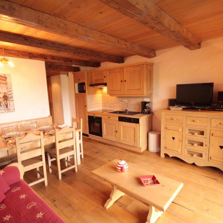 Appartement confortable aux Saisies - 4/6 pers, 38m², sud, balcon - Appartement 1 Chambre - 6