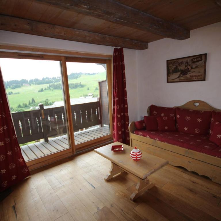 Appartement confortable aux Saisies - 4/6 pers, 38m², sud, balcon - Appartement 1 Chambre - 8