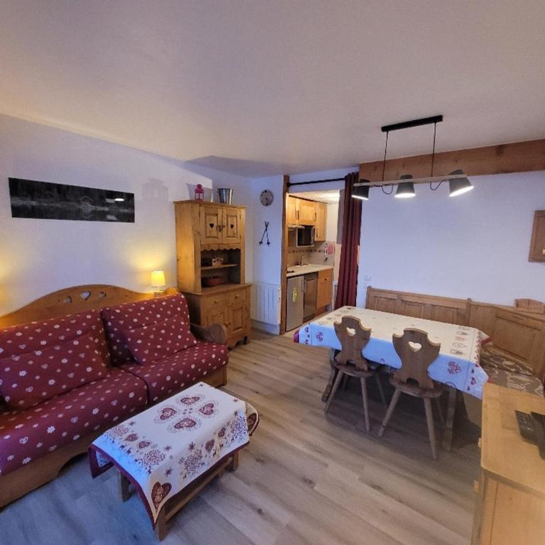 Les Saisies: Appt rénové 2 pers, balcon, TV & lecteur DVD - Apartment mit 1 Schlafzimmer - 13