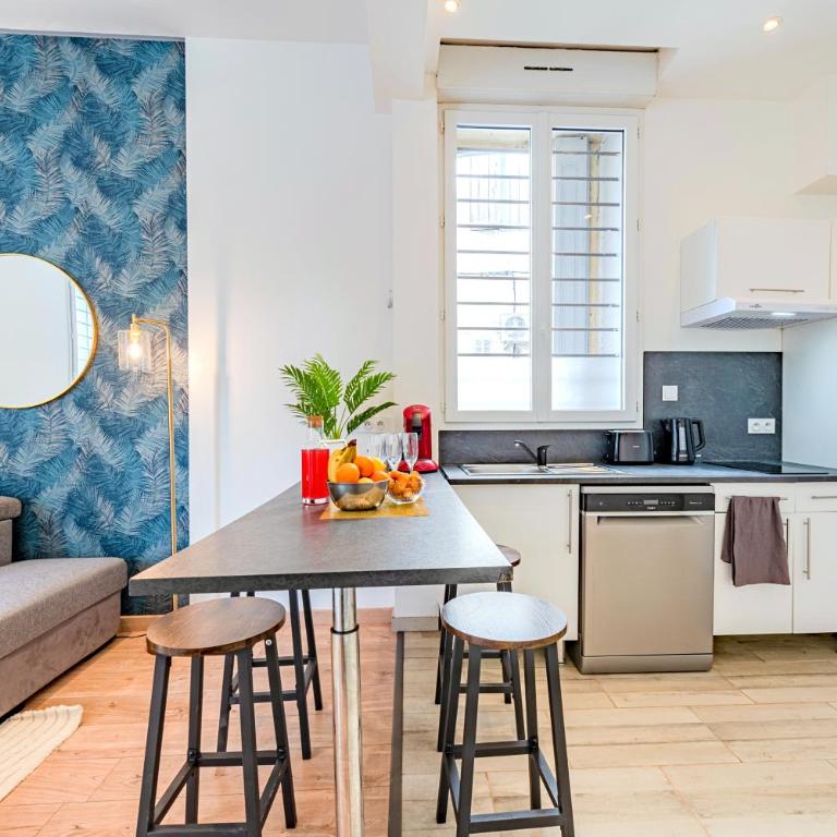 Chic Family - Neuf & Moderne - Parking Wifi Centre Ville Gare TGV - Confort idéal Famille - OFFRE SPECIALE - Appartamento con 2 Camere da Letto - 3