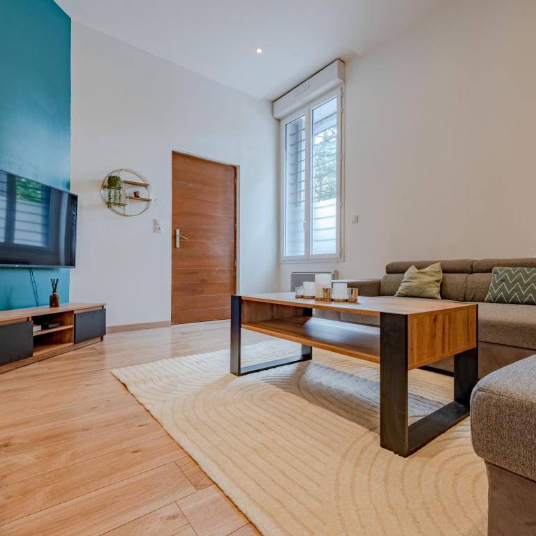 Chic Family - Neuf & Moderne - Parking Wifi Centre Ville Gare TGV - Confort idéal Famille - OFFRE SPECIALE - Appartamento con 2 Camere da Letto - 17