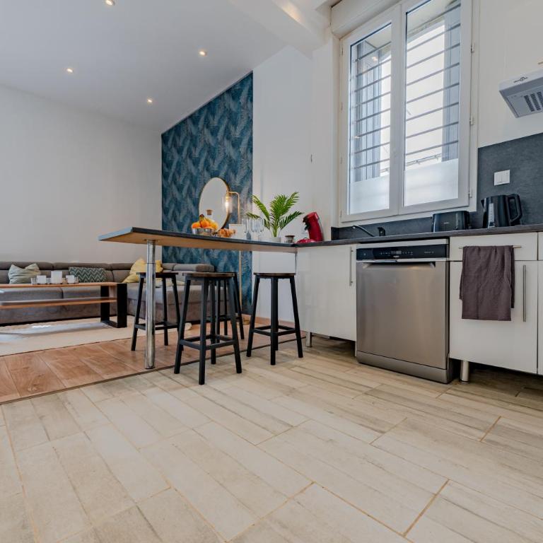 Chic Family - Neuf & Moderne - Parking Wifi Centre Ville Gare TGV - Confort idéal Famille - OFFRE SPECIALE - Appartamento con 2 Camere da Letto - 25