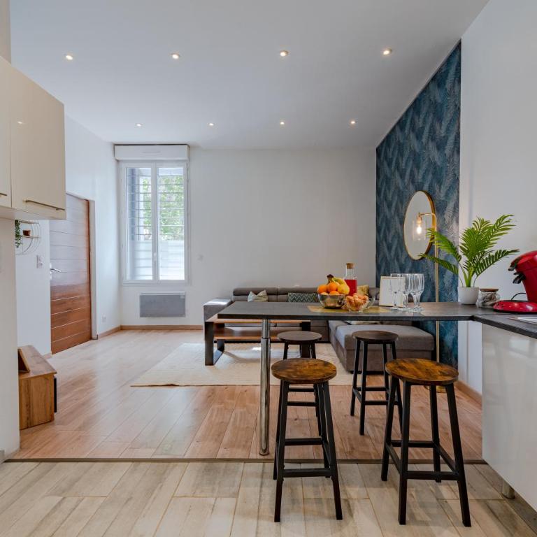 Chic Family - Neuf & Moderne - Parking Wifi Centre Ville Gare TGV - Confort idéal Famille - OFFRE SPECIALE - Appartamento con 2 Camere da Letto - 21