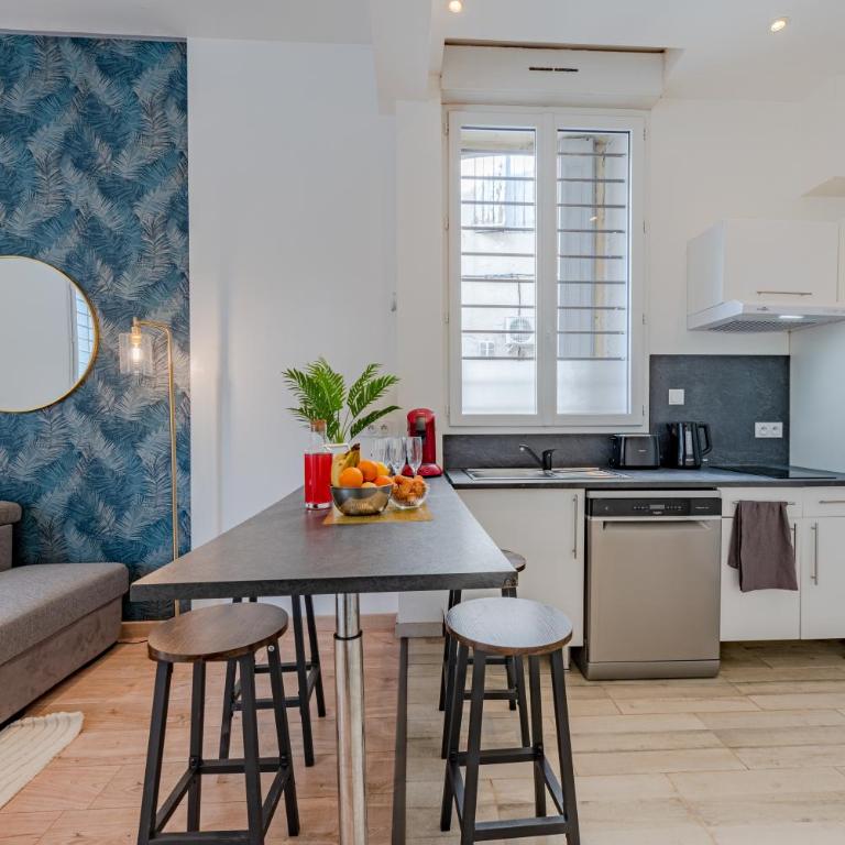 Chic Family - Neuf & Moderne - Parking Wifi Centre Ville Gare TGV - Confort idéal Famille - OFFRE SPECIALE - Appartamento con 2 Camere da Letto - 27