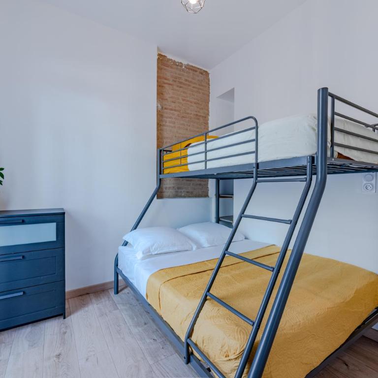 Chic Family - Neuf & Moderne - Parking Wifi Centre Ville Gare TGV - Confort idéal Famille - OFFRE SPECIALE - Appartamento con 2 Camere da Letto - 46