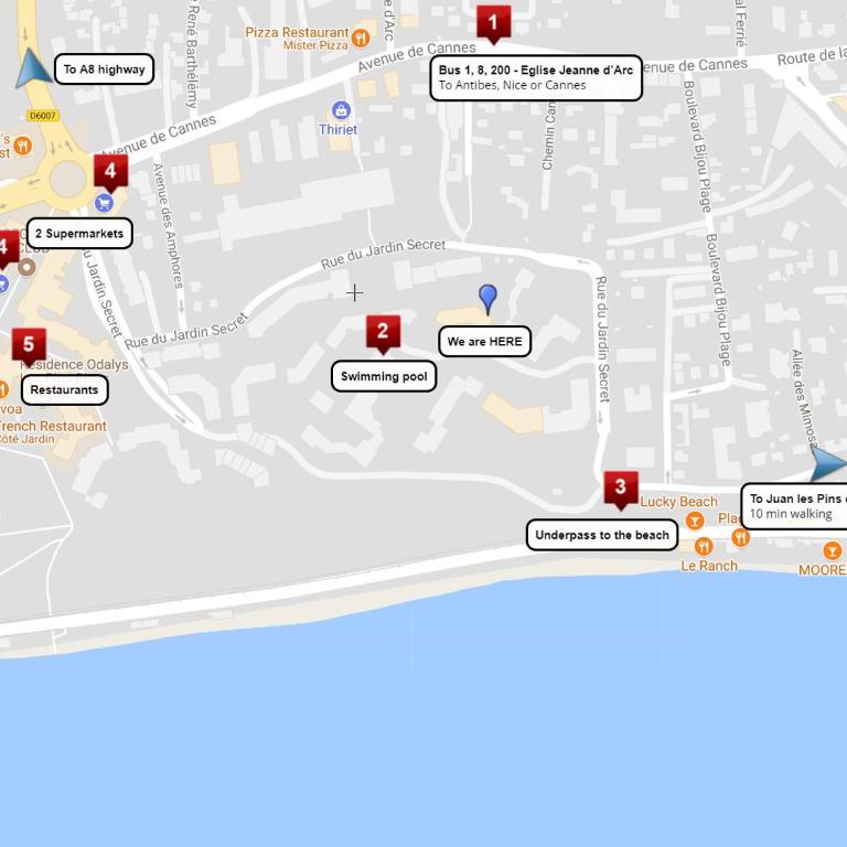 Bel appartement en bord de mer avec piscine lagon et jardin, en résidence sécurisée - Appartement 2 Chambres - 64