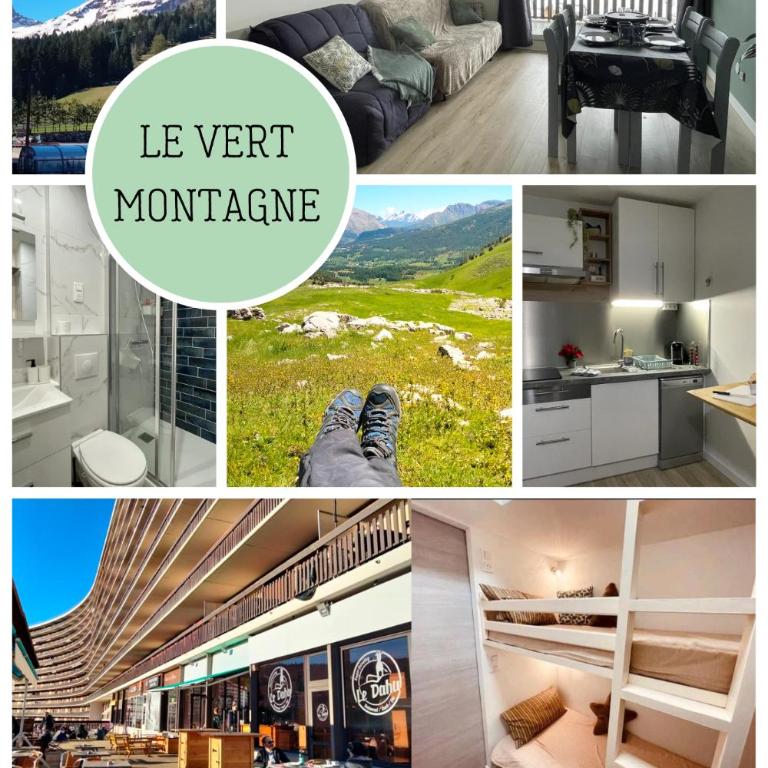 Le Vert Montagne Studio lumineux plein sud - Studio with Mountain View - 1