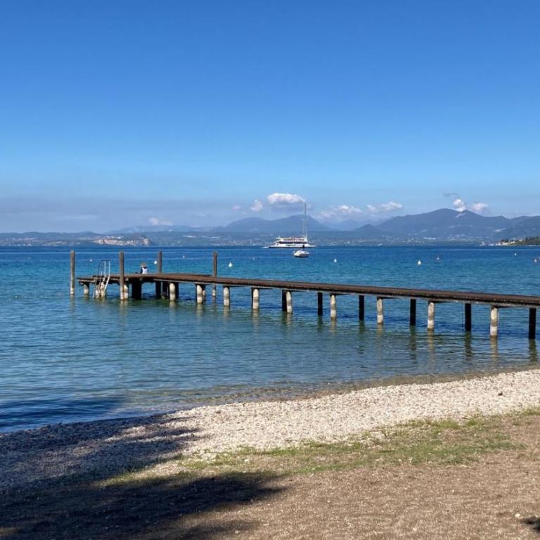 Appartamento con spiaggia privata vista lago nuovissimo - Appartamento con 1 Camera da Letto - 13
