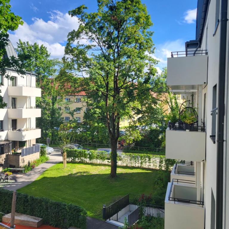English Garden Grand Suite - Apartment mit 1 Schlafzimmer und Balkon - 3