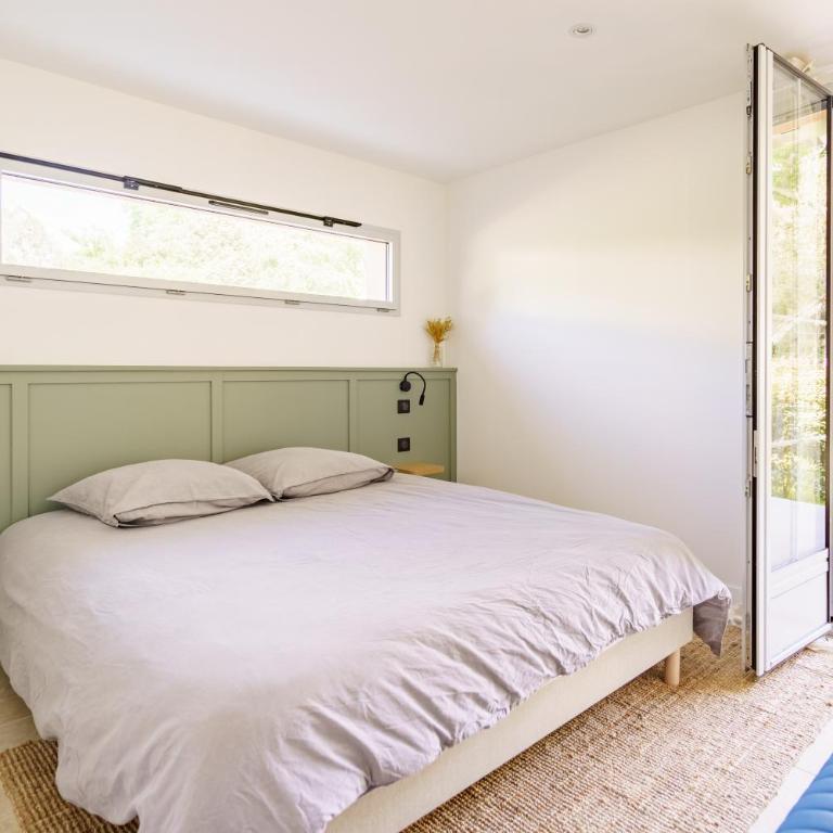 Villa familiale à Biarritz, Parc privé, Pelote Basque & Boulodrome - Chambre Double avec Terrasse - 27