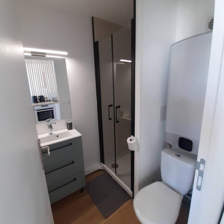 Appt 3 pièces climatisé avec terrasse - draps et serviettes non fournis - Appartamento con 2 Camere da Letto - 8