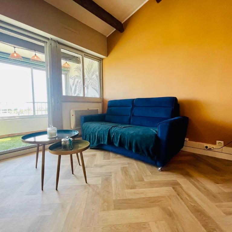 Cap d'Agde T2 4-6 personnes Mezzanine Vue mer Piscine Wifi - Appartement 1 Chambre - 5