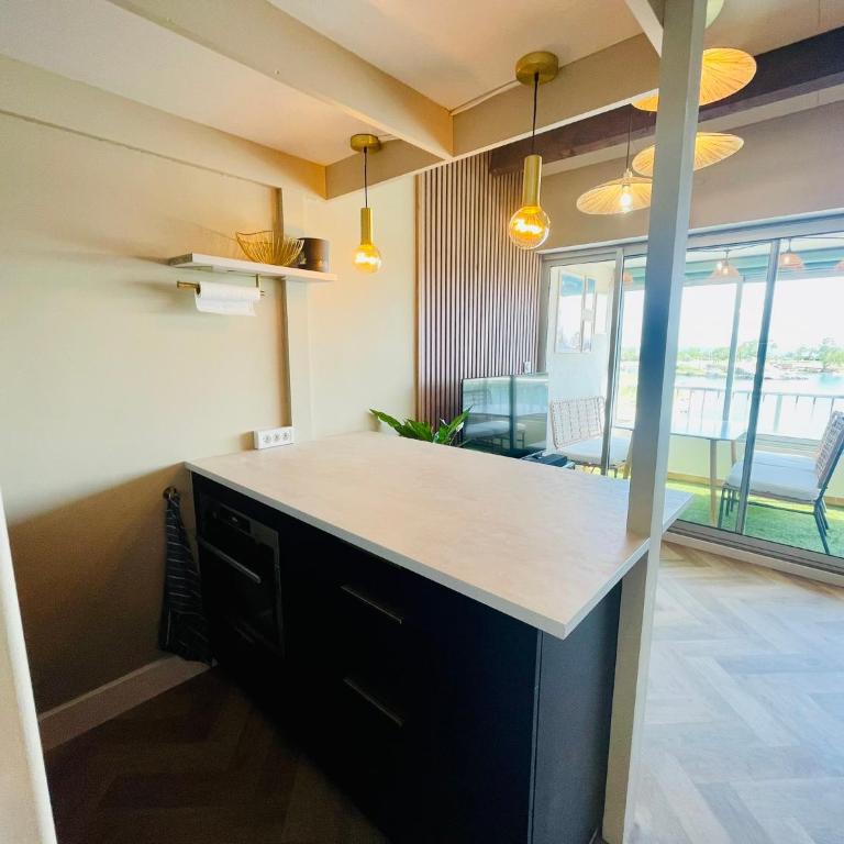 Cap d'Agde T2 4-6 personnes Mezzanine Vue mer Piscine Wifi - Appartement 1 Chambre - 24