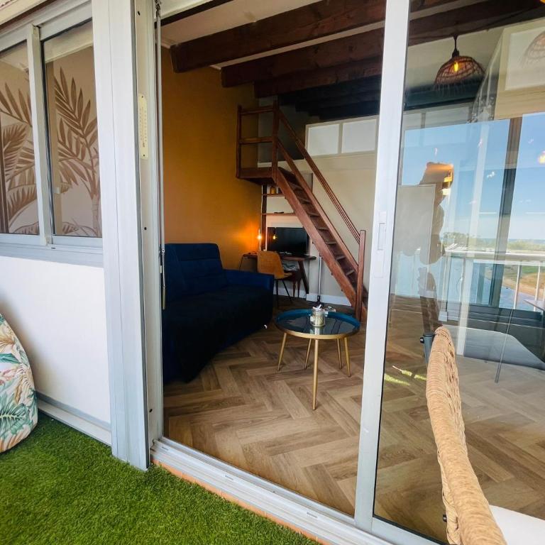 Cap d'Agde T2 4-6 personnes Mezzanine Vue mer Piscine Wifi - Appartement 1 Chambre - 26