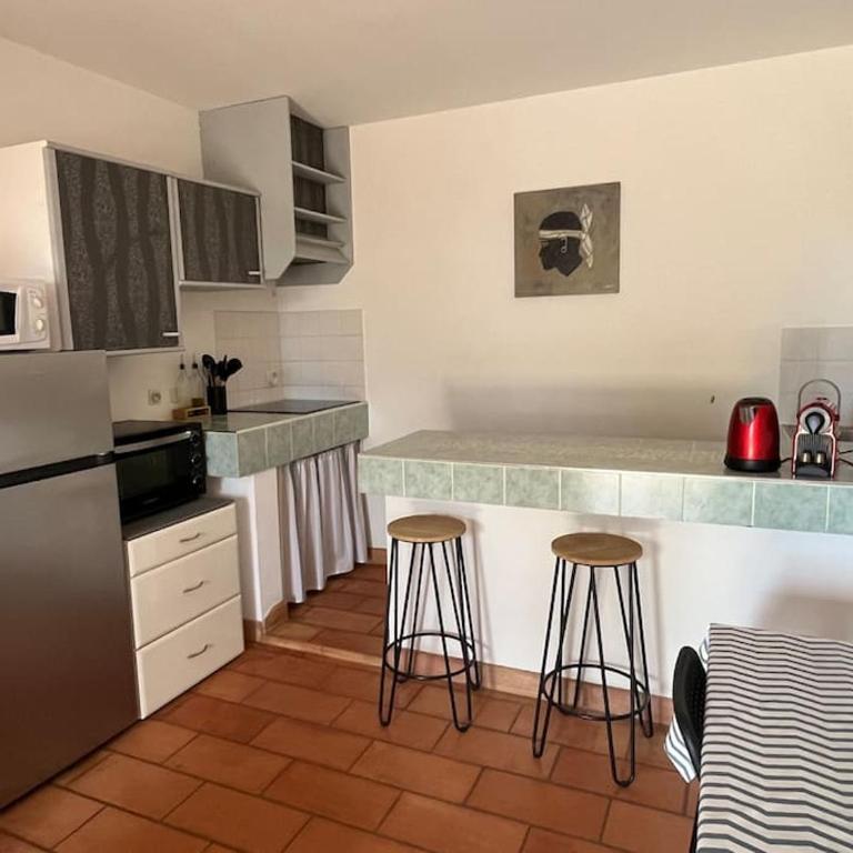 Rez de villa bordure Ajaccio - Apartment mit 2 Schlafzimmern - 4
