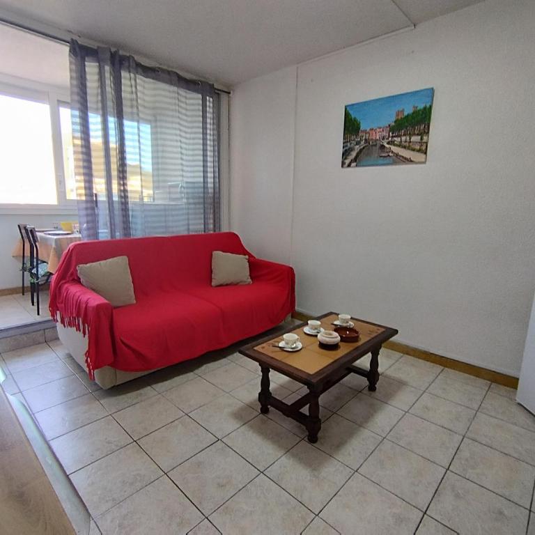Confortable T2 à Narbonne Plage - 28m2, Proche Mer, 4 Pers, Tout Équipé - FR-1-795-9 - Apartment - 5