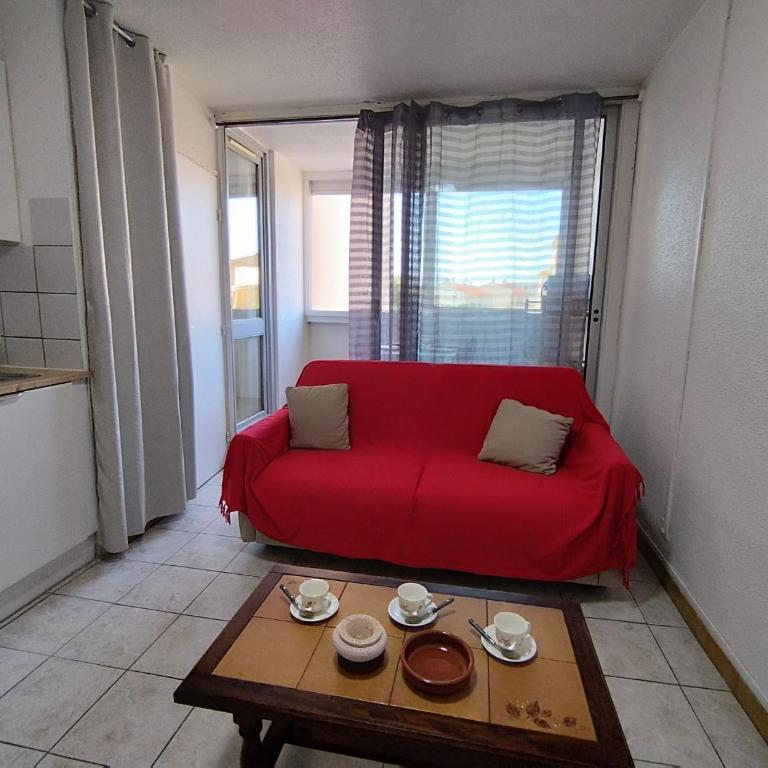 Confortable T2 à Narbonne Plage - 28m2, Proche Mer, 4 Pers, Tout Équipé - FR-1-795-9 - Apartment - 7