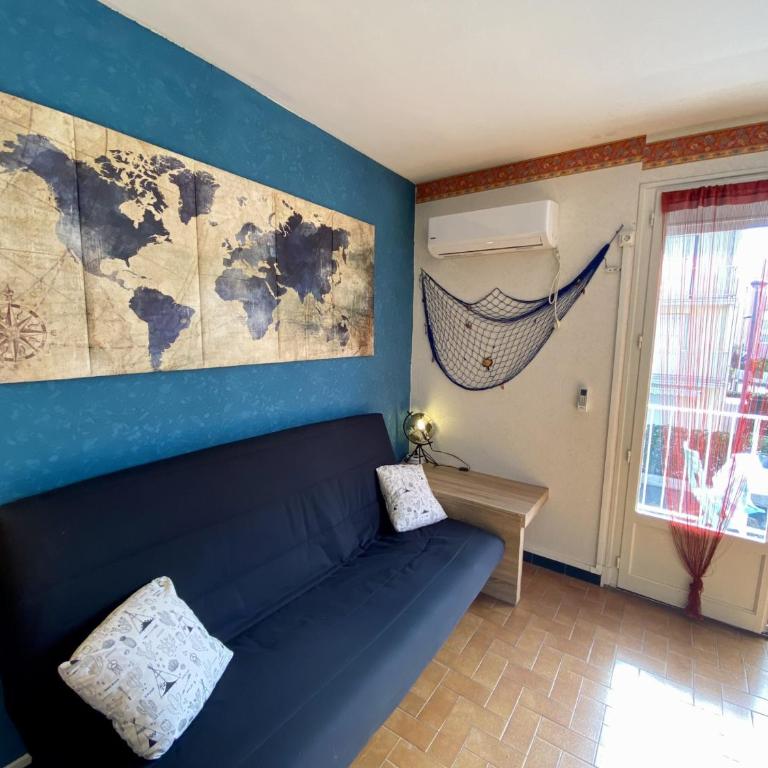 Appartement T3 avec Clim et WIFI à 100m de la Plage - Parking Inclus - 6 Pers. - FR-1-795-34 - Apartment - 8