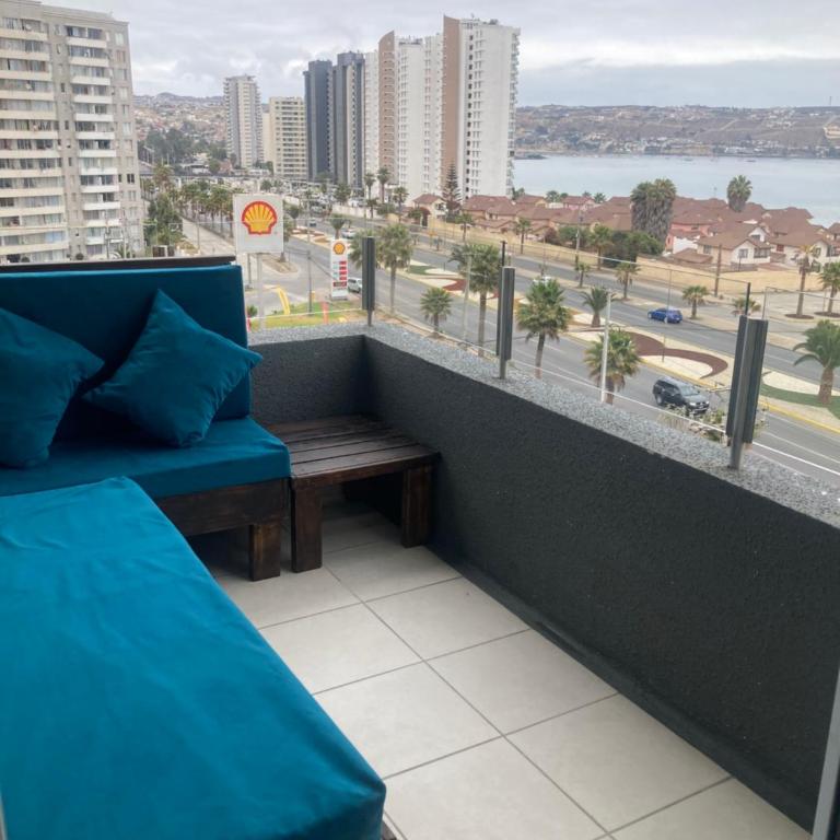 Hermoso Departamento Playa La Herradura - Apartamento de 2 dormitorios con balcón y vistas al mar - 4