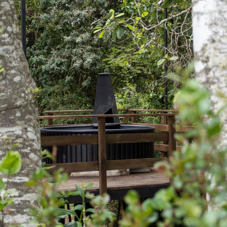 Hermoso domo para parejas, en bosque nativo + tinaja privada - Deluxe Bungalow - 10
