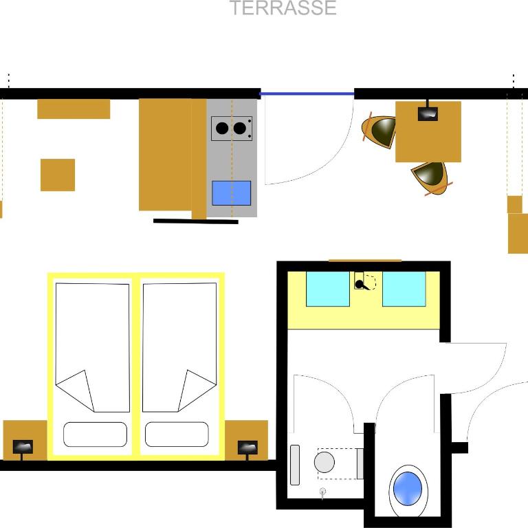 Haus Hintertux - Superior Doppel- oder Zweibettzimmer mit Terrasse - 3