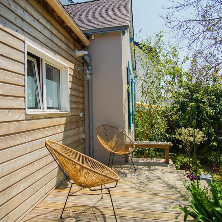La maison du pecheur, proche des plages, jardin - Maison 2 Chambres - 27