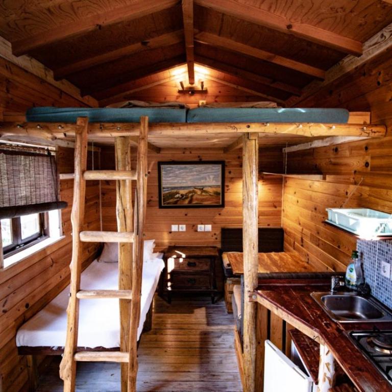 Cabana de madera - Casa con 1 dormitorio - 1