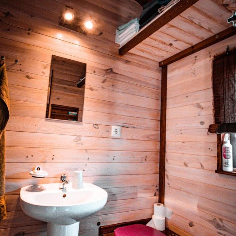 Cabana de madera - Casa con 1 dormitorio - 6