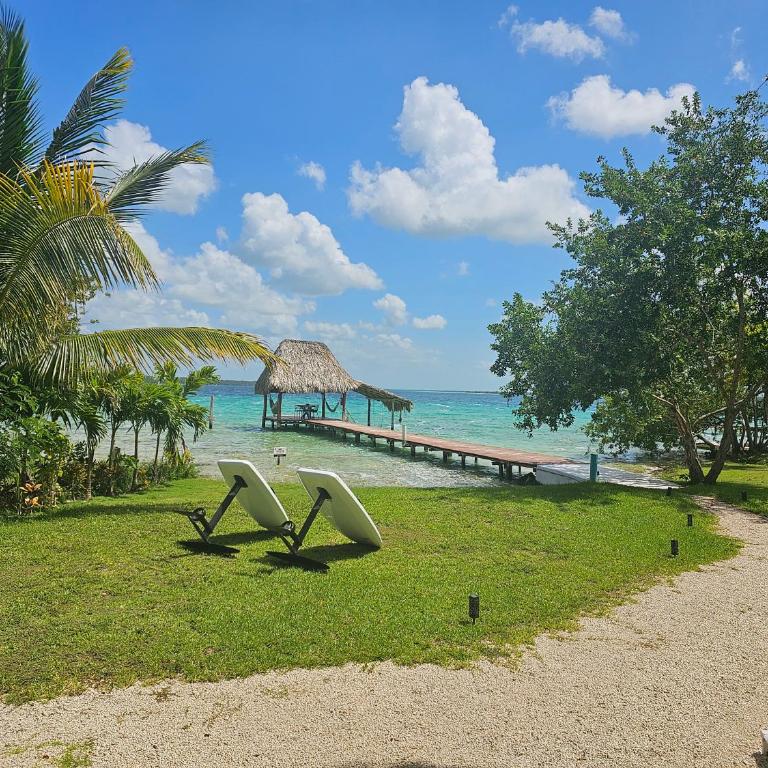 Cabaña con muelle privado en la Laguna de Bacalar - Casa de 3 dormitorios - 21
