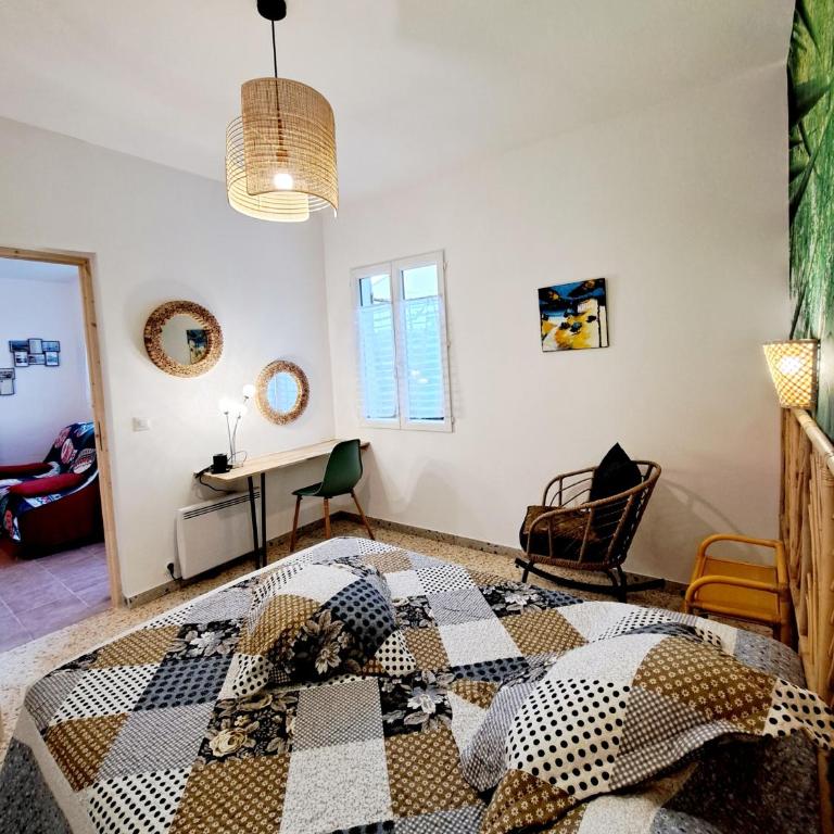 Cottage 43 m2 2 épis - Plage à 400m - PARKING Jardin TERRASSE Wifi - Haus mit 2 Schlafzimmern - 8