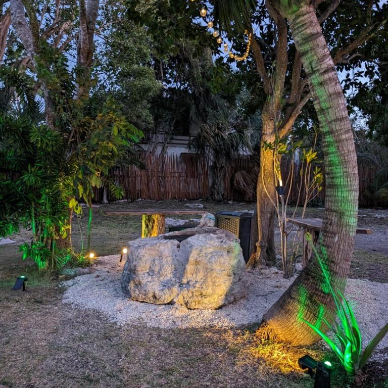 Cabaña con muelle privado en la Laguna de Bacalar - Casa de 3 dormitorios - 22