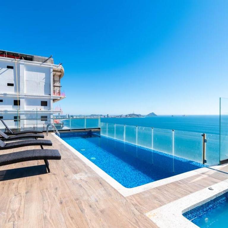 Vista Espectacular en Depa Sobre Malecon - Two-Bedroom Apartment - 28