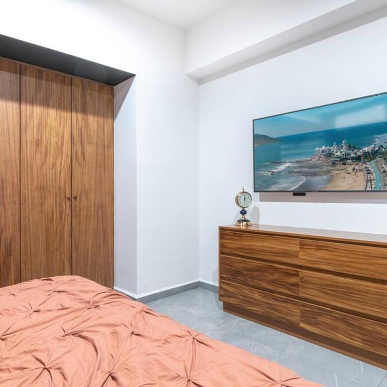 Vista Espectacular en Depa Sobre Malecon - Two-Bedroom Apartment - 38