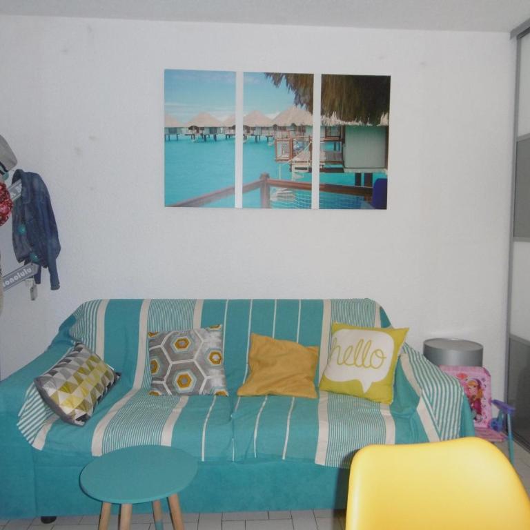 Gruissan: T3, 4 Pers, Piscine, Parking, Proche Commerce, Environnement Calme, Accès Plage - FR-1-796-14 - Appartamento - 5