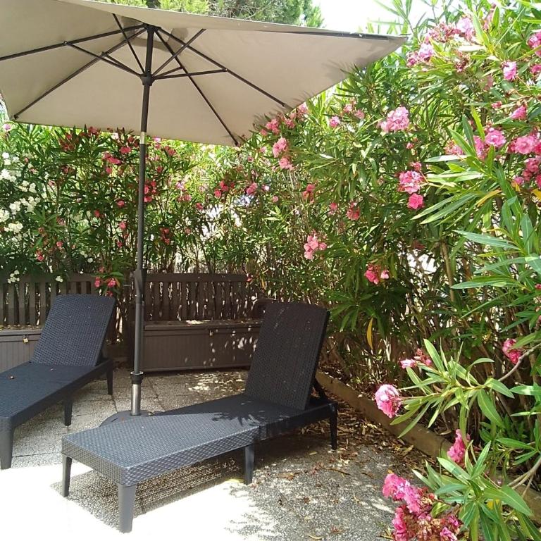 Charmant T3 climatisé avec terrasse, proche plage & parking privé - 4/6 pers, Gruissan - FR-1-796-7 - Appartamento - 1