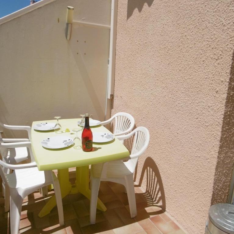 Gruissan : T2 Mezzanine 4/6 Pers, Piscine, Parking Privé, Accès Plage - FR-1-796-12 - Appartamento - 10