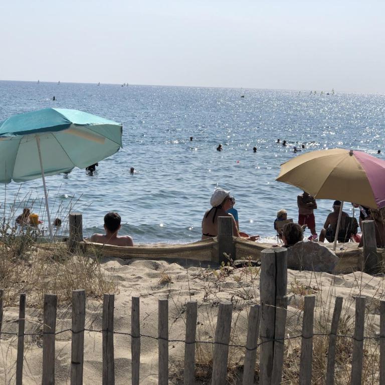 Joli T2 Climatisé avec Cour Privée et Parking, à 500m Plage et Port - Saint Cyprien - FR-1-793-2 - Apartment - 10