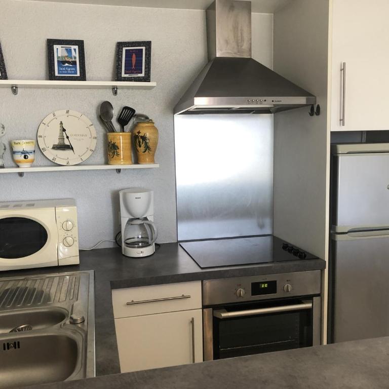 Studio Cabine Climat. 4P, Proche Plage, Animaux OK - FR-1-793-23 - Apartamento - 2
