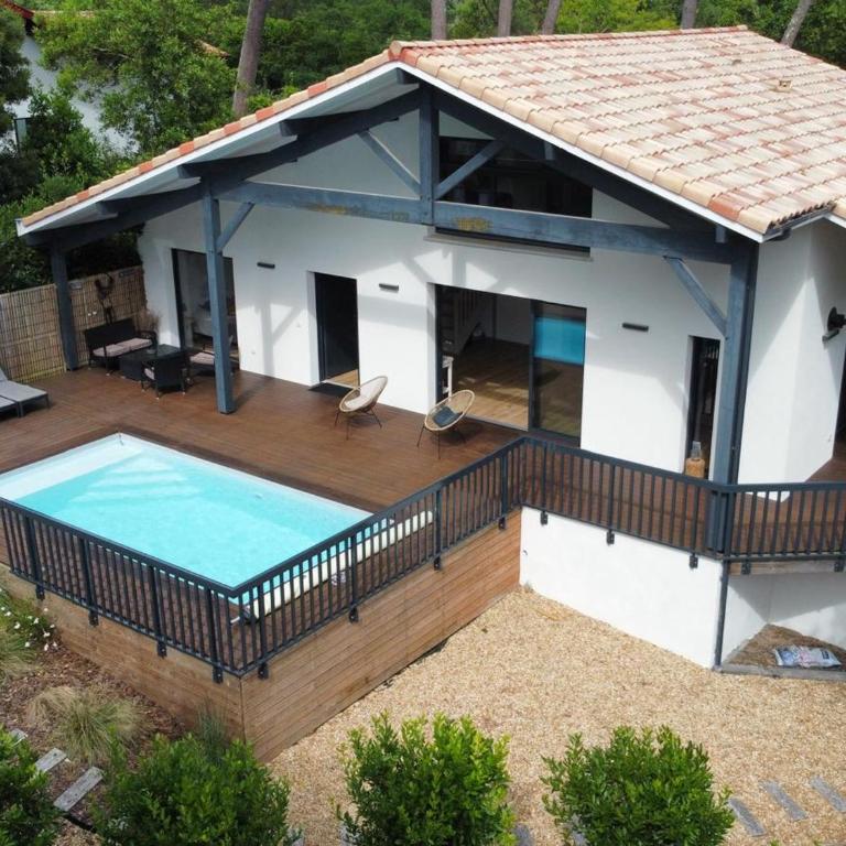 Villa de Prestige avec Piscine Chauffée, Proche Plages et Port de Capbreton - FR-1-239-1070 - Villa - 5