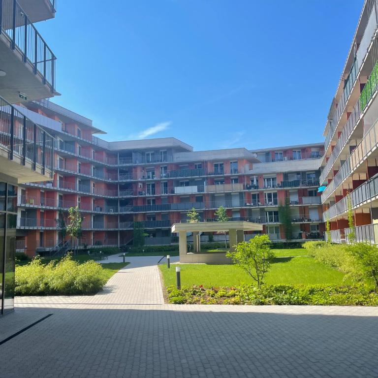 Luxusapartment mit 40 qm Terrasse, E-Parkplatz und Parkplatz - Apartment mit 2 Schlafzimmern und Terrasse - 52