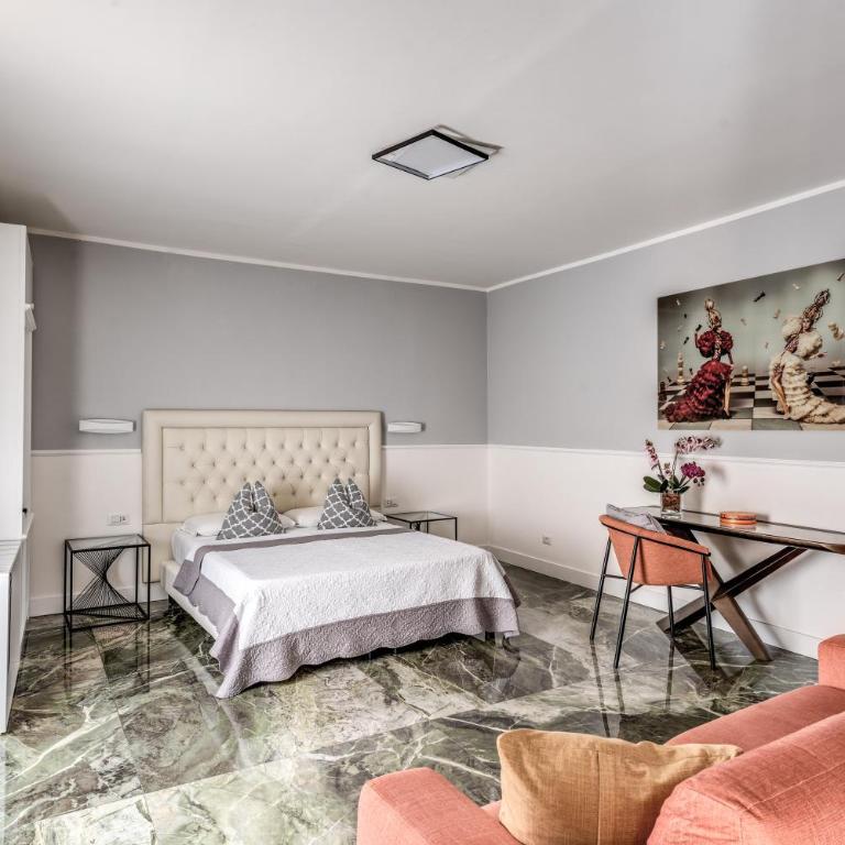 Spanish Step Dream Suites - Camera Deluxe Matrimoniale/Doppia con Letti Singoli - 4