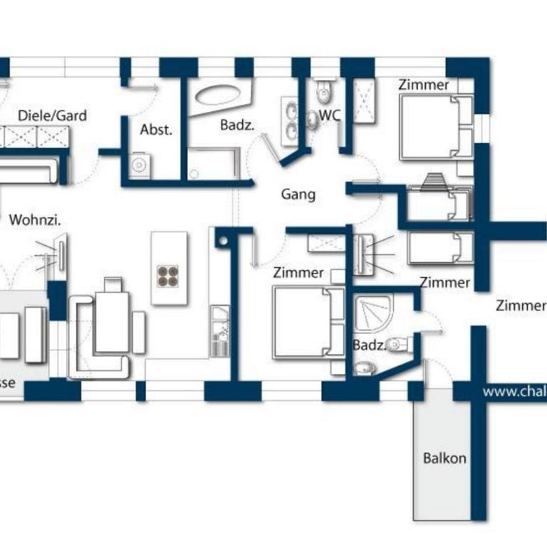 Haus Rendl 1 - Apartment mit 3 Schlafzimmern und Bergblick - 36