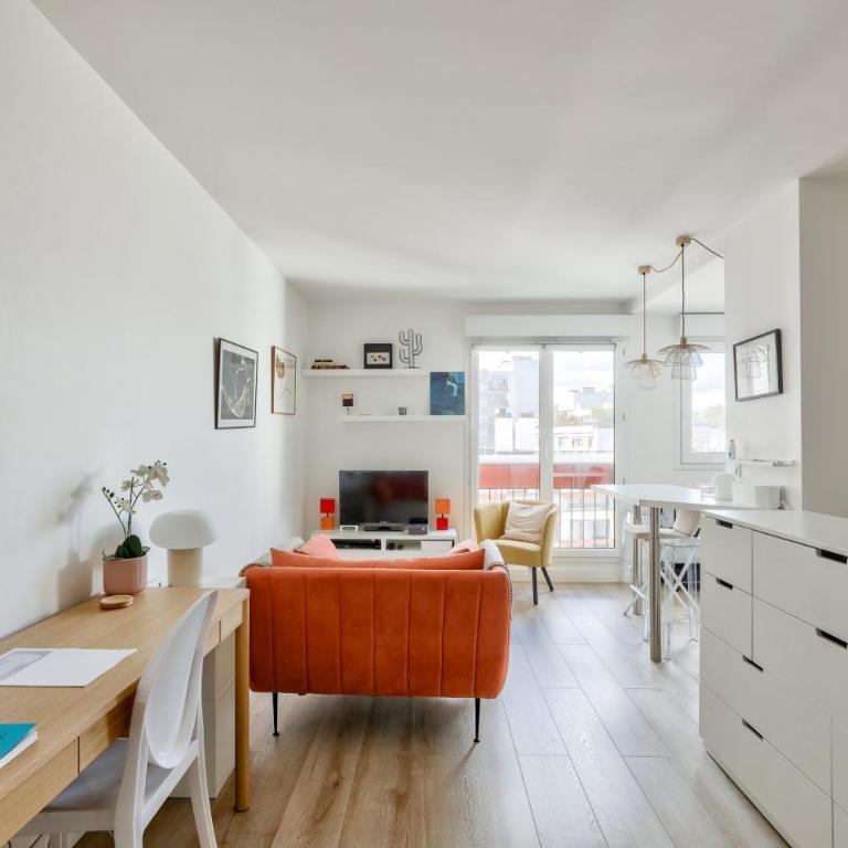 Bel appart à 5 min à pied de la station de métro - Apartamento de 1 dormitorio - 10