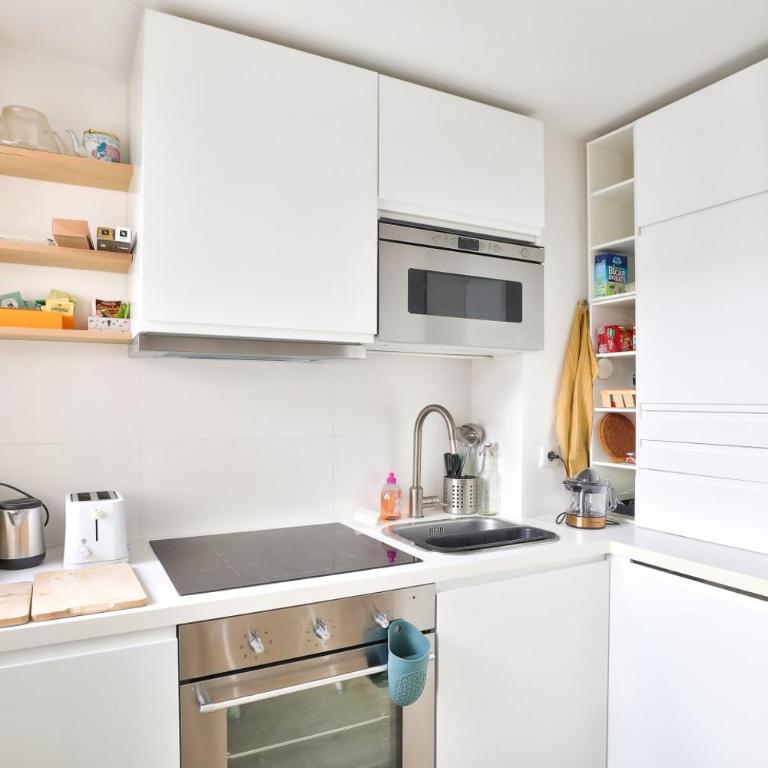 Bel appart à 5 min à pied de la station de métro - Apartamento de 1 dormitorio - 6