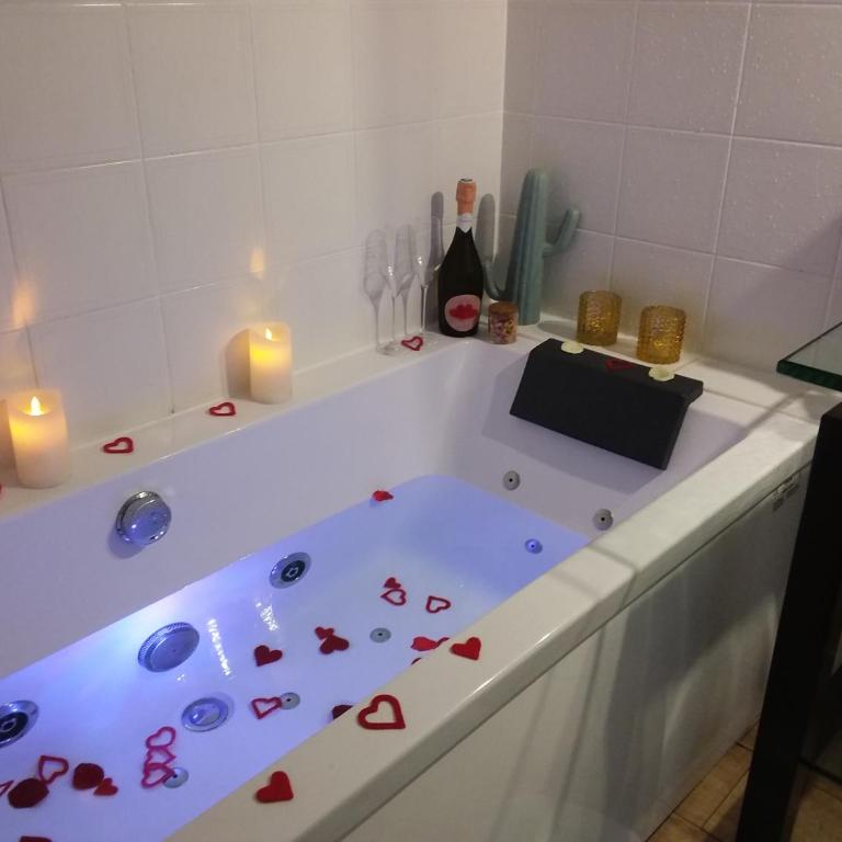 Villa Saint Barth - Chambre Double avec Baignoire Spa - 16
