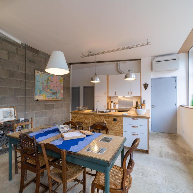 Loft - Clim - Park - 5mn from the heart of town - Appartement 1 Chambre - 45