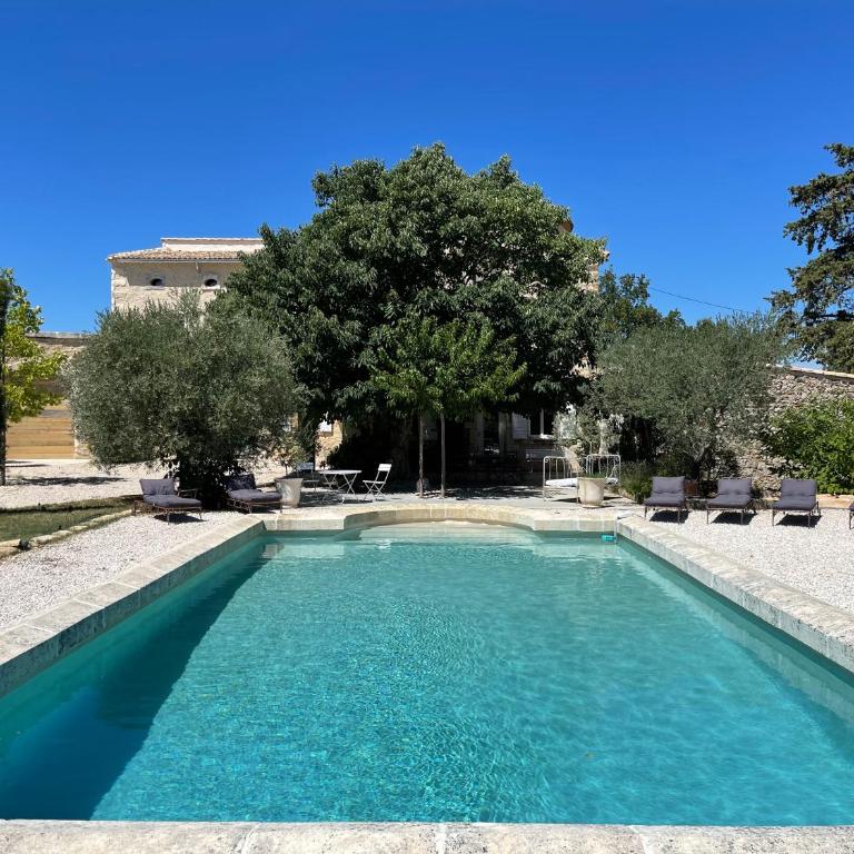 “La Demie Tour” view on The Mont Ventoux. - Villa - 1