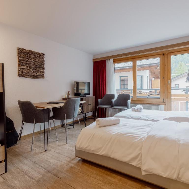 Charmant studio au centre de Saas-Fee - Apartment mit 1 Schlafzimmer - 12