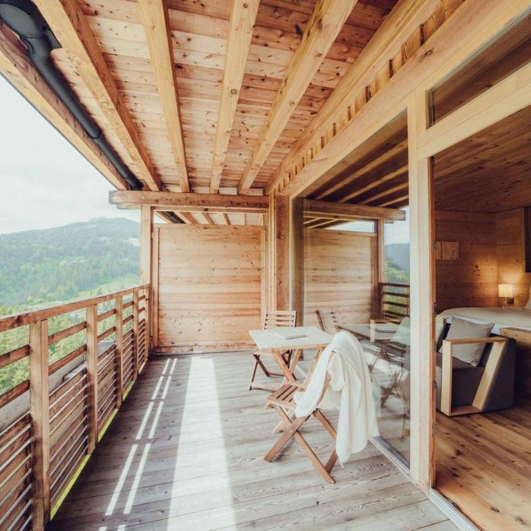 Holzhotel Forsthofalm - Deluxe Doppelzimmer Südseite - 1